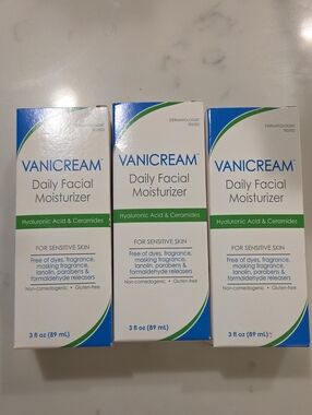 Vanicream Daily Facial Moisturizer 3 Pack